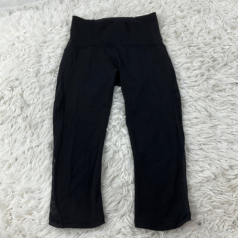 Lululemon Train Times Crop (17") Black